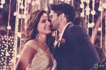 Naga Chaitanya and Samantha Engagement Photos